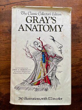 Vintage 1977 Gray's Anatomy – The Classic Collector's Edition hardcover with DJ